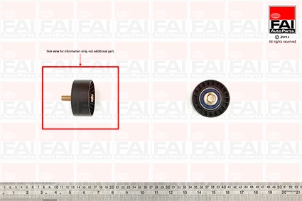 Deflection Pulley/Guide Pulley, timing belt